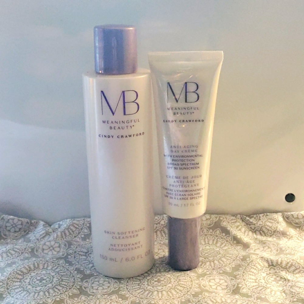 Meaningful Beauty face wash and day cream
